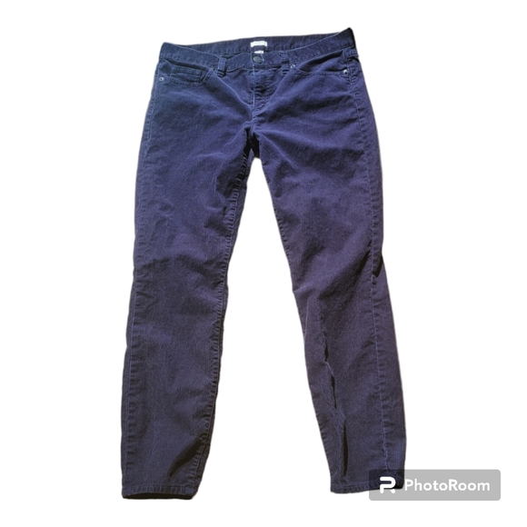 J. Crew Pants - J. Crew Stretch Corduroy Straight Ankle Pants